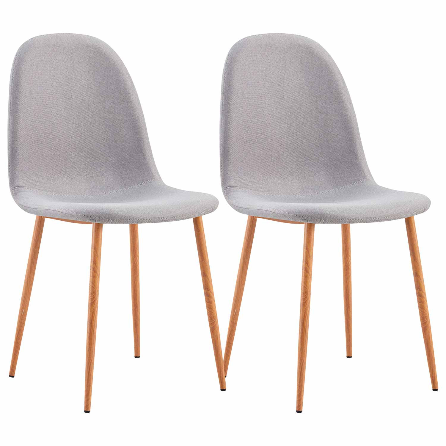 Pack 2 Sillas de Comedor Lino Nuova 91x51x44cm Thinia Home Pack Sillas Comedor 1